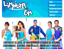 Tablet Screenshot of limpiezapuntokon.com